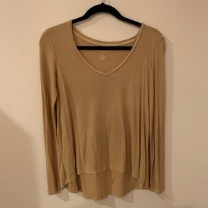 american eagle ribbed long sleeve